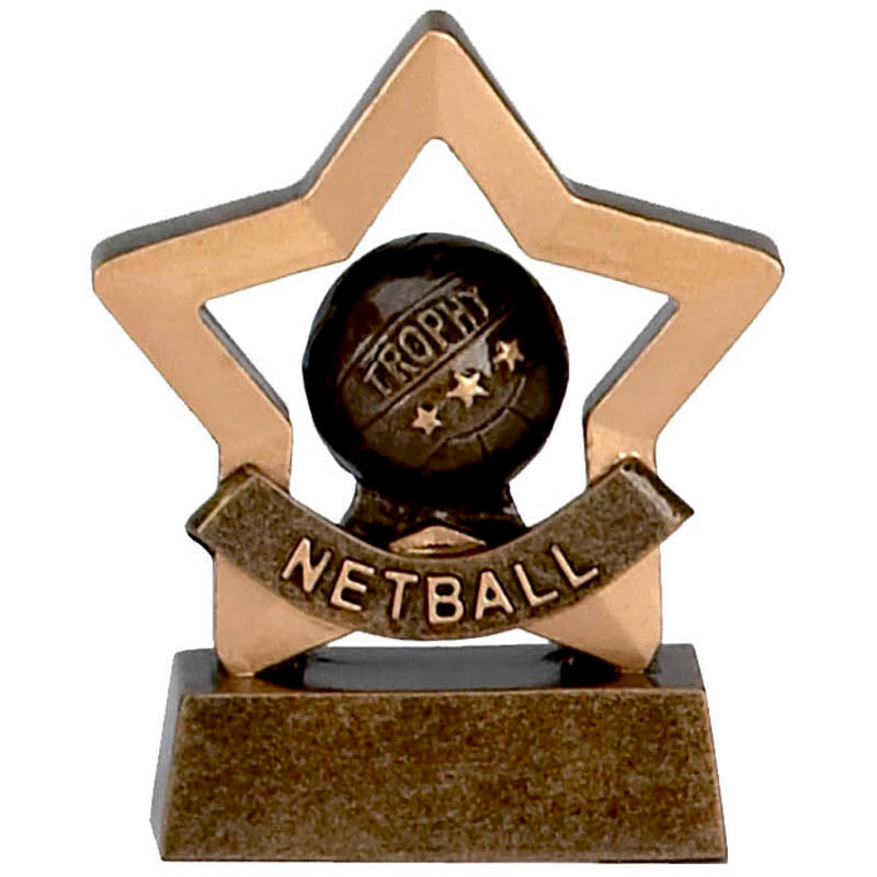 Netball Mini Star Trophy Award
