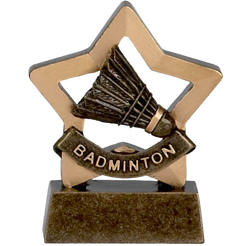 Badminton Mini Star Trophy Award