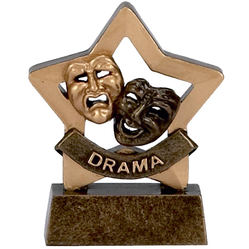 mini star trophy award drama