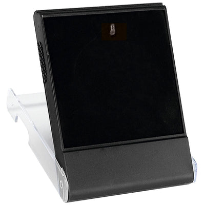 black velvet medal case with clear lid for up to 6cm medals