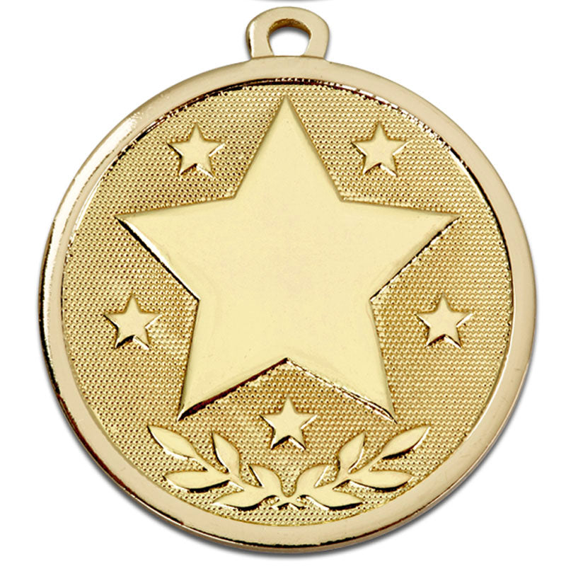 galaxy star medal 4 5cm 1st 2nd 3rd place