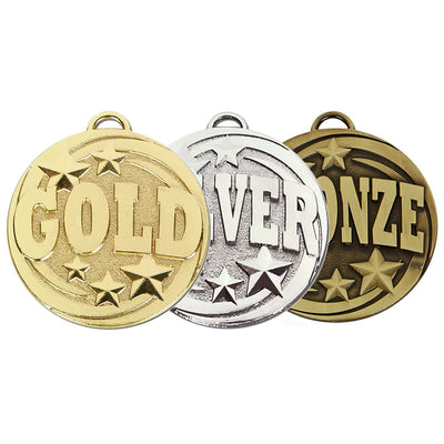 target relief stars medal 5cm