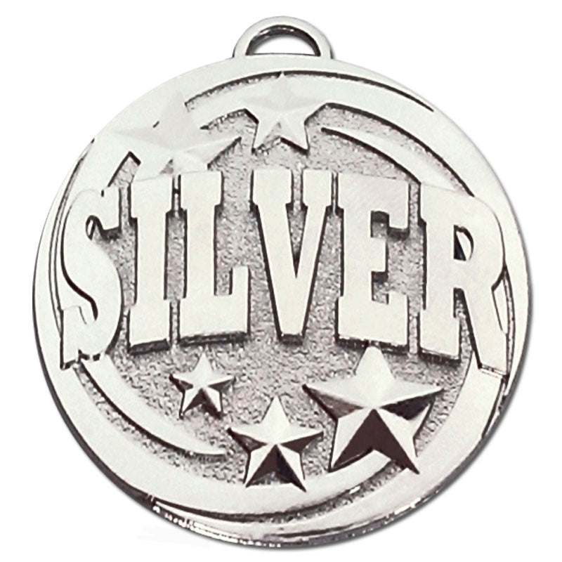 Target Relief Stars Medal 5cm - 1st, 2nd, 3rd