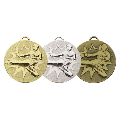 karate target medal 5cm