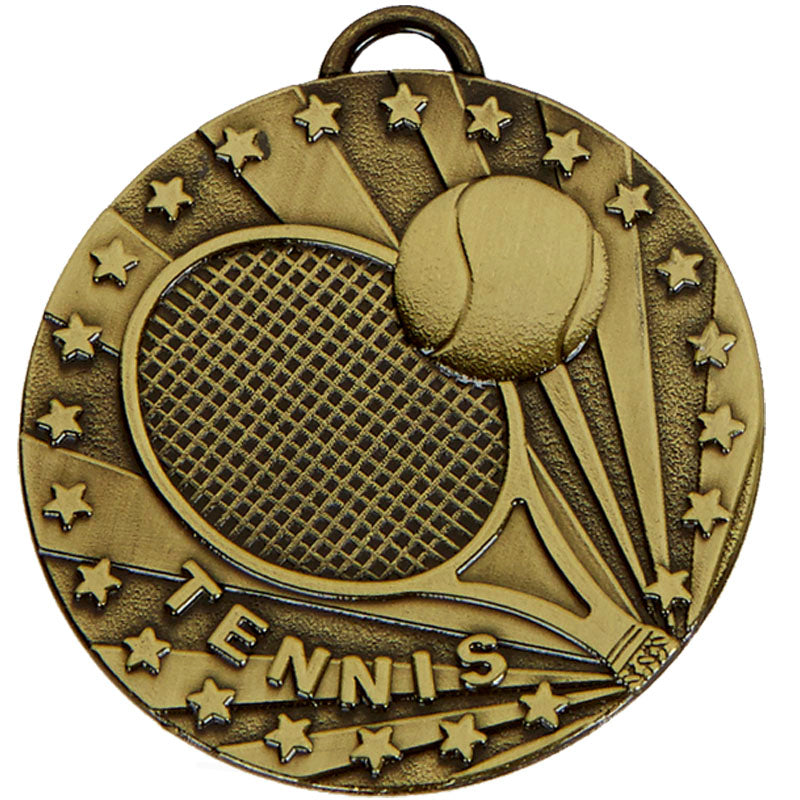 Bronze Tennis Target Medal 5cm