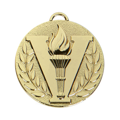 victory torch medal 5cm