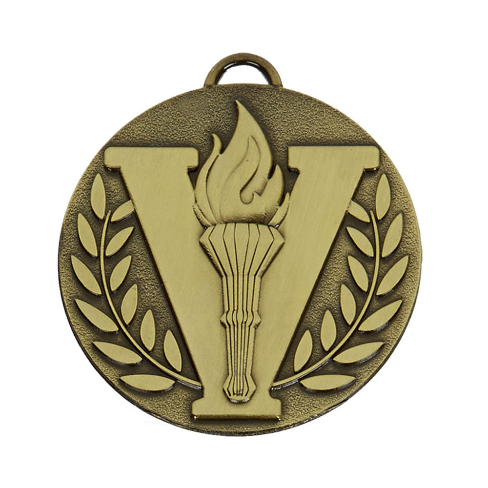 victory torch medal 5cm
