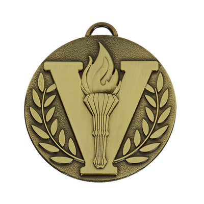 victory torch medal 5cm