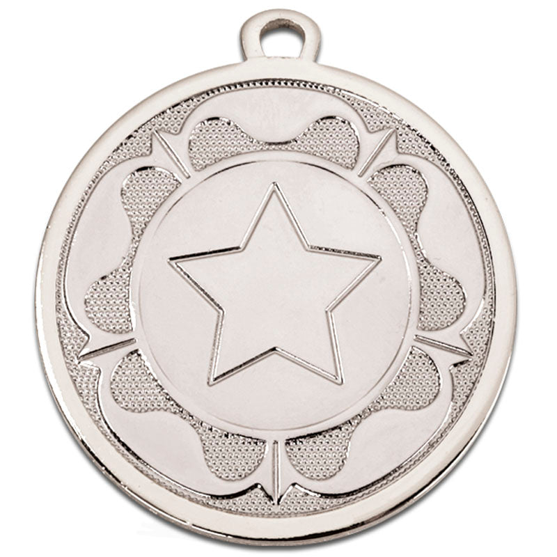 tudor rose star medal 4 5cm