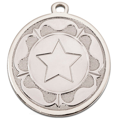 tudor rose star medal 4 5cm