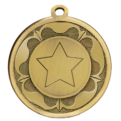 tudor rose star medal 4 5cm