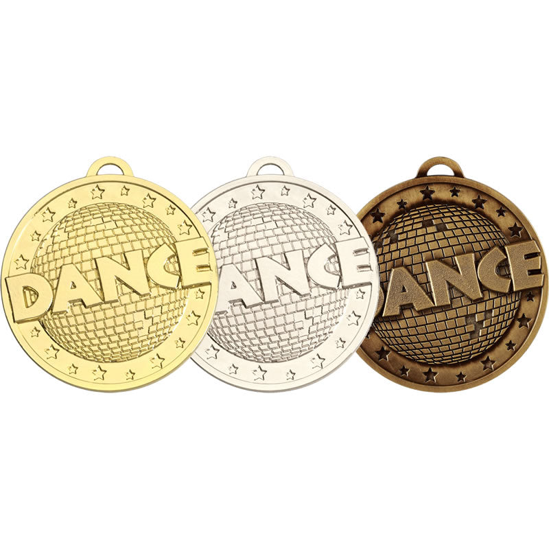 dance disco medal target50 5cm