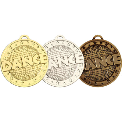 dance disco medal target50 5cm
