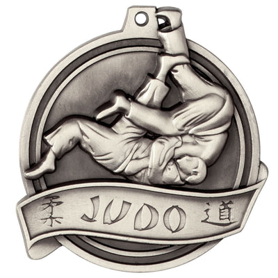 halo heavyweight molded judo medal 5 5cm