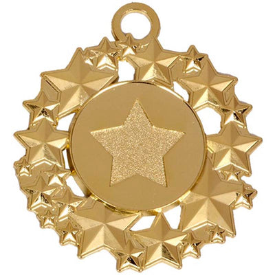 The Multi Star Design Galaxy Medal 5cm