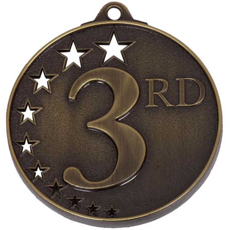 cut star winners medals 5cm