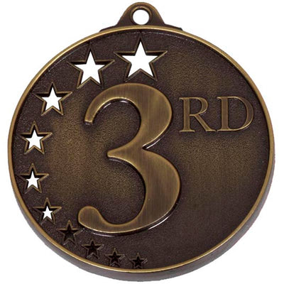 cut star winners medals 5cm