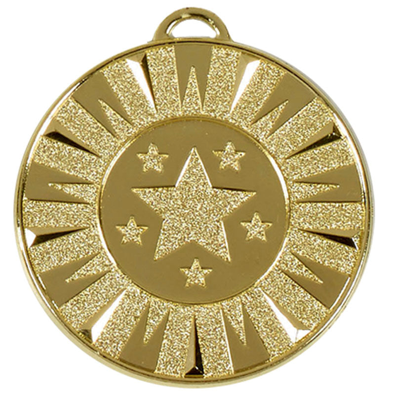 Quiz Winner Star Medal - Gold - 5cm