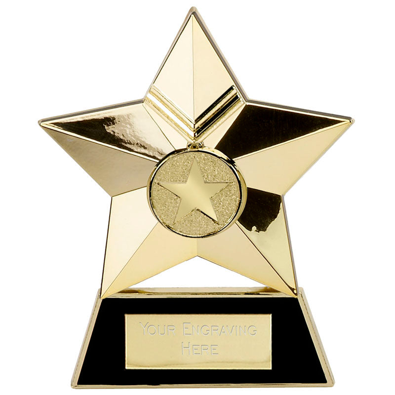 budget cast metal star plaque award bronze silver gold