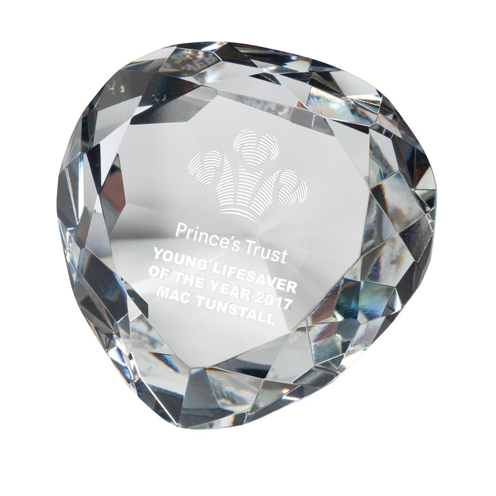 Venus Optical Crystal Paperweight