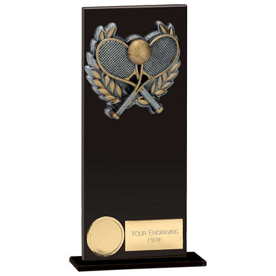 Euphoria Hero Glass Tennis Award Trophy 