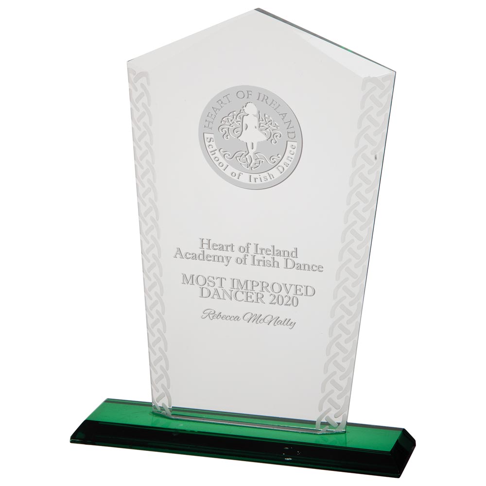 Horizon Celtic Crystal Award Trophy