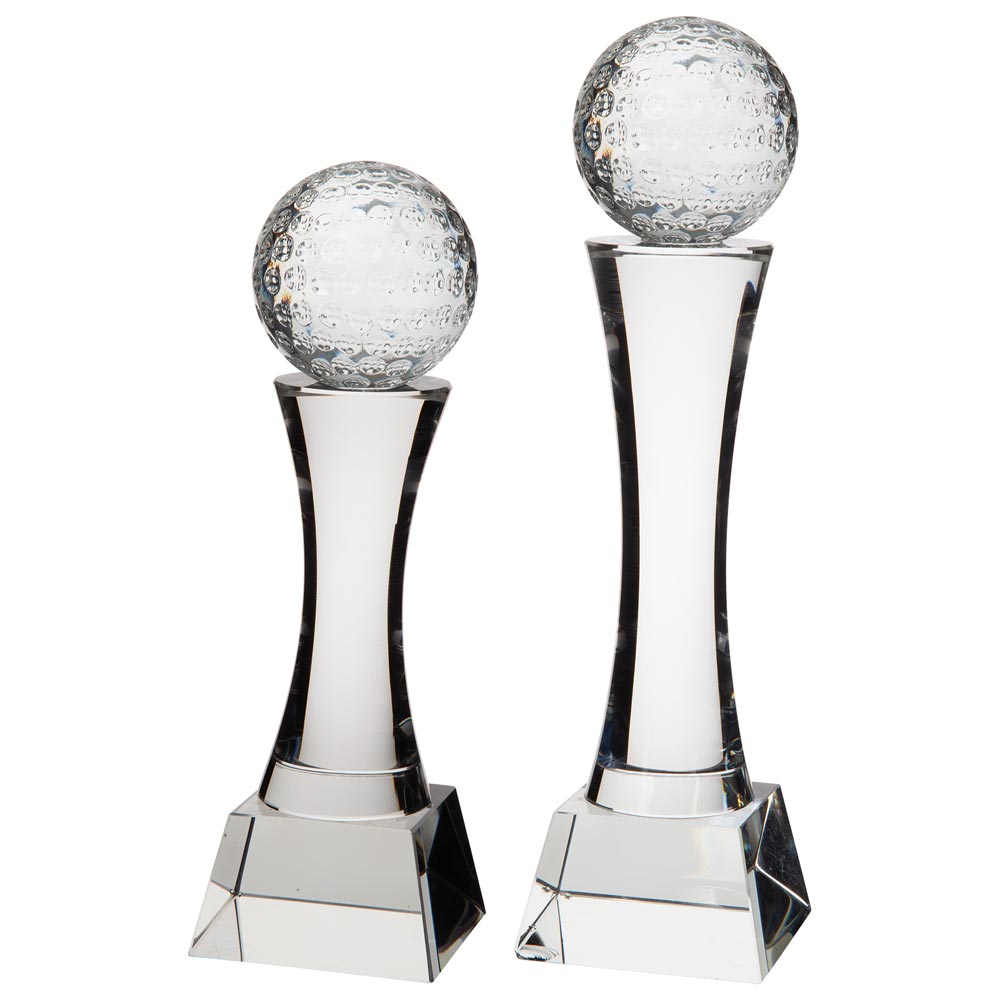 Quantum Golf Ball Crystal Award