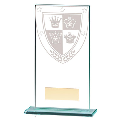 Chess Jade Glass Trophy Millennium Award
