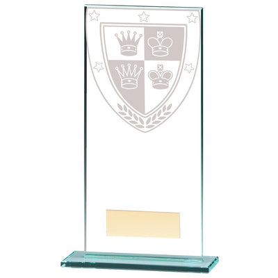 Chess Jade Glass Trophy Millennium Award