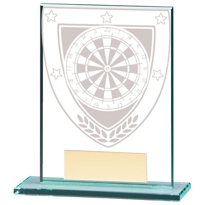 Millennium Darts Jade Glass Trophy Award