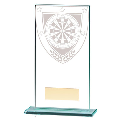 Millennium Darts Jade Glass Trophy Award
