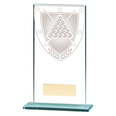 Millennium Snooker Jade Glass Trophy Award
