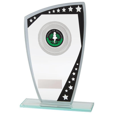 Multisport Glass Plaque Award Cosmic Trophy