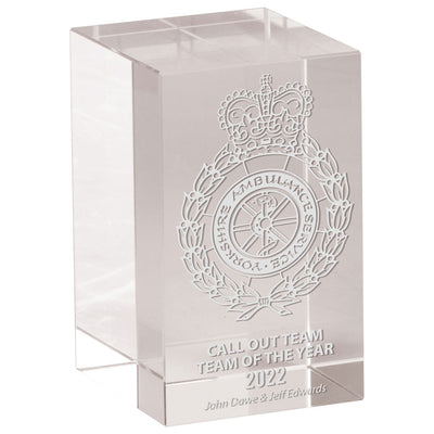 Mentor Block Crystal Award