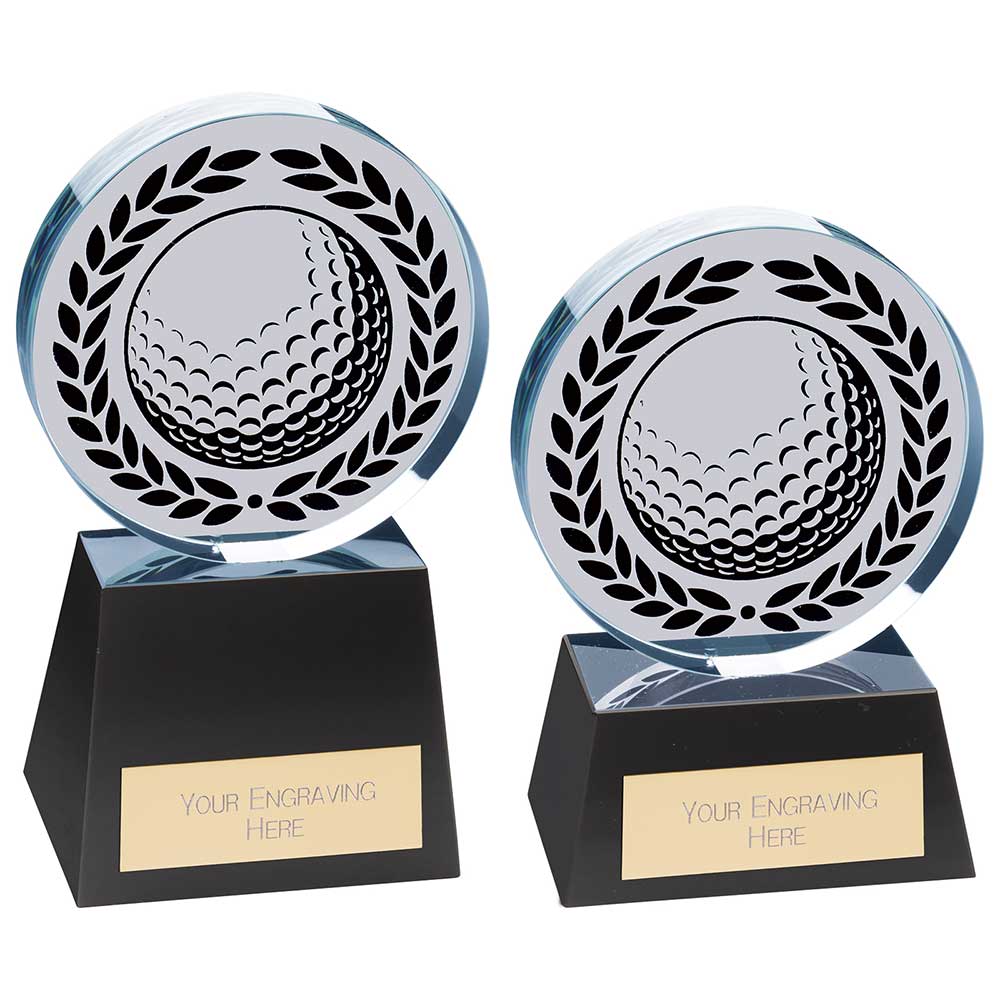 Emperor Crystal Golf Award Trophy