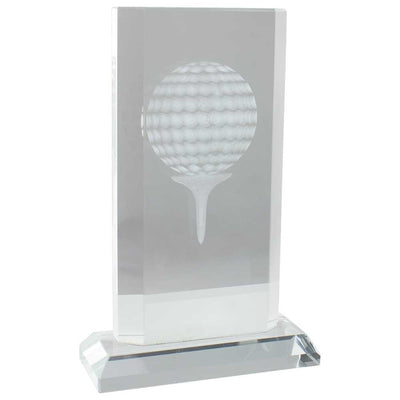 Motivation Crystal Golf Award Trophy