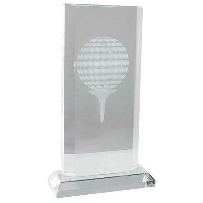 Motivation Crystal Golf Award Trophy