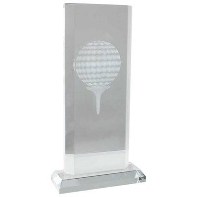 Motivation Crystal Golf Award Trophy