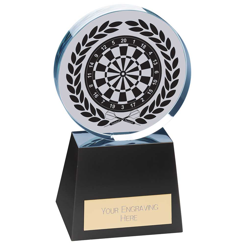 Emperor Darts Crystal Award Trophy