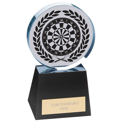 Emperor Darts Crystal Award Trophy
