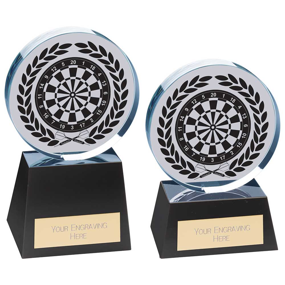 Emperor Darts Crystal Award Trophy