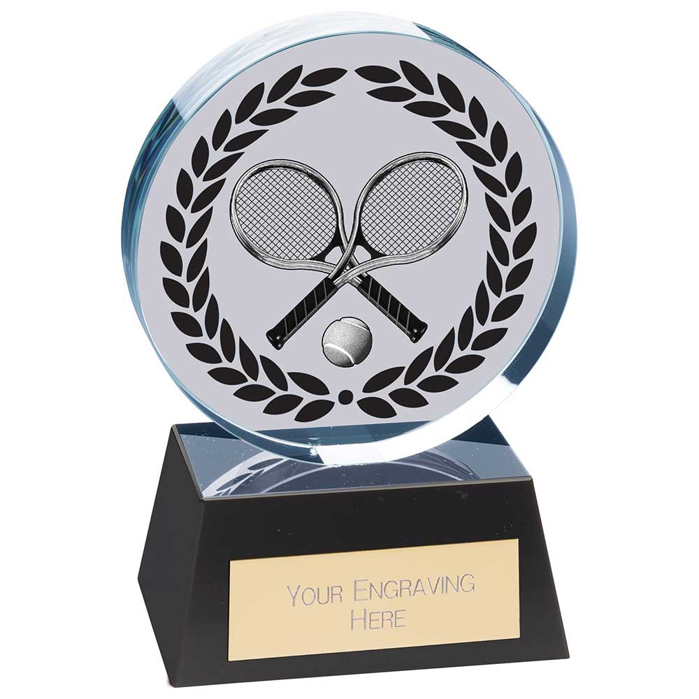 Emperor Tennis Crystal Award Trophy