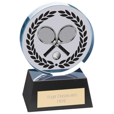 Emperor Tennis Crystal Award Trophy