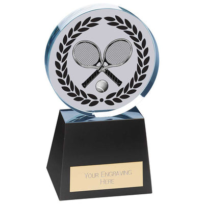 Emperor Crystal Tennis Trophy Award