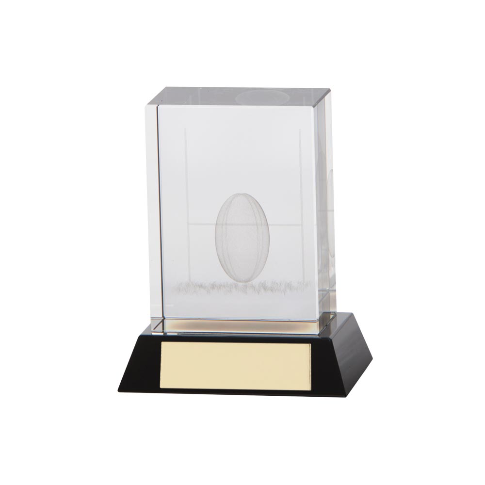 Conquest Rugby 3D Crystal Award