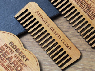 Personalised Engraved Beard Comb