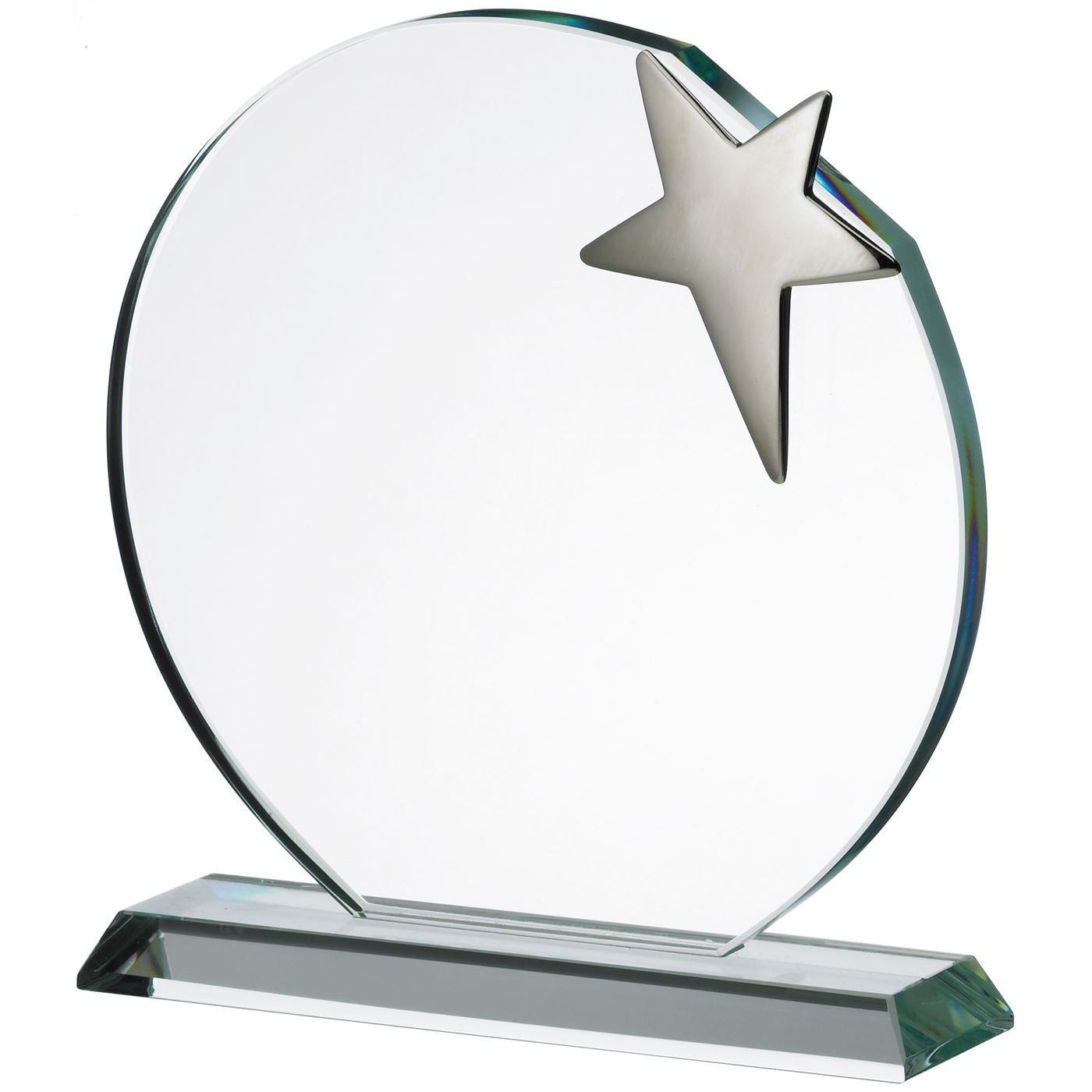 Ascent Star Crystal Glass Award
