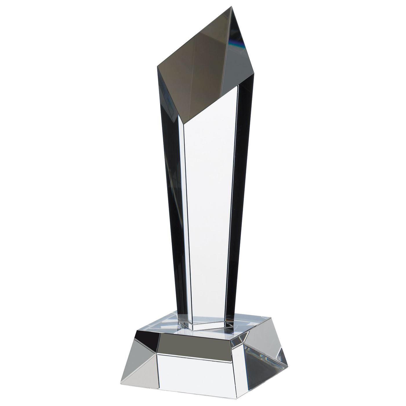 Optical Crystal Glass Obelisk Award