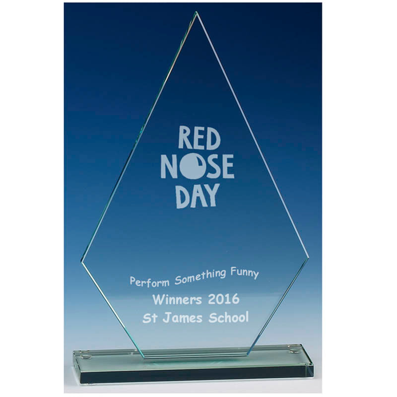 corporate jade glass pointer award