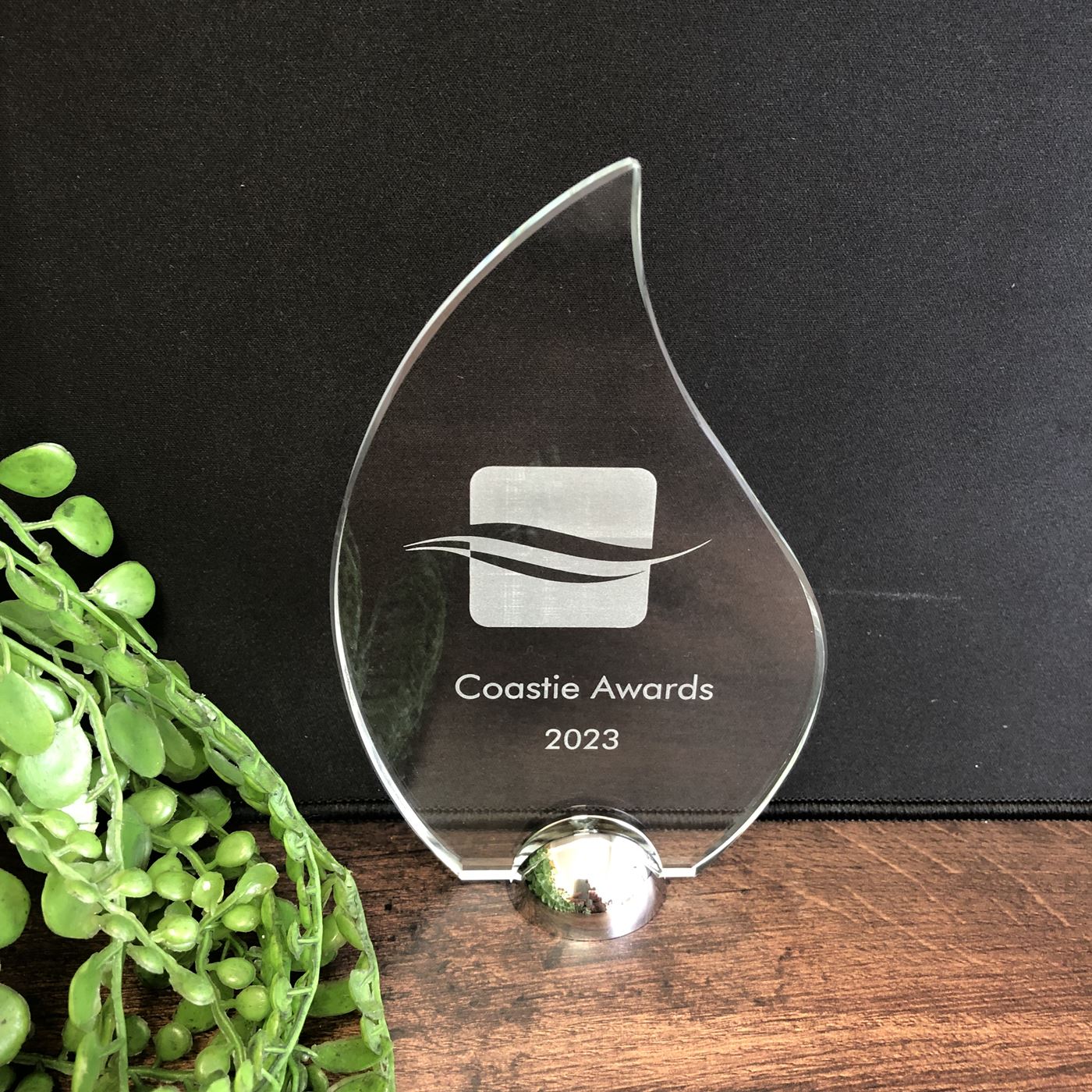 gravity torch jade glass award